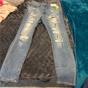 Aeropostale Super High Rise Denim Jegging